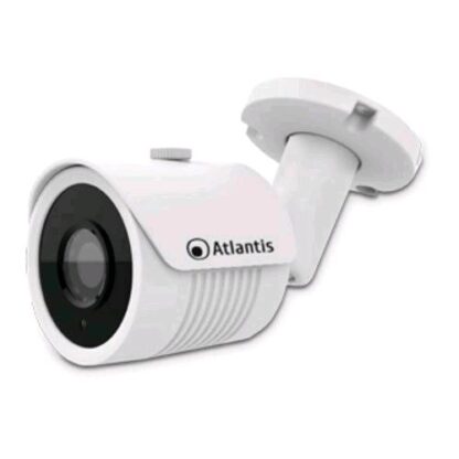 ATLANTIS A11-UX914A-BP ULTRAPLEX TELECAMERA DI VIDEOSORVEGLIANZA IP CAM BULLET 5MP IR POE INTERNO E ESTERNO CAPOCORDA WHITE