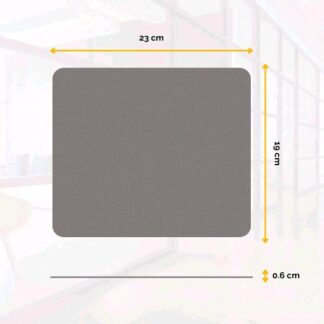 FELLOWES MOUSEPAD SOFT TAPPETINO PER MOUSE 241 x 203mm GRIGIO