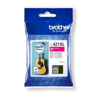 BROTHER LC421XLM CARTUCCIA INK-JET MAGENTA PER DCPJ1050DW MFCJ1010DWK 500 PAGINE