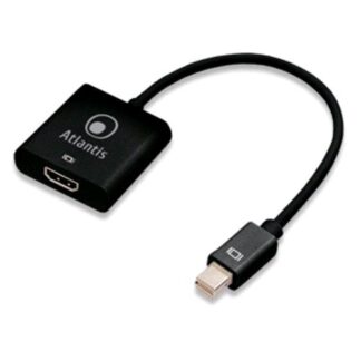ATLANTIS CAVO ADATTATORE DA MINI DISPLAY PORT 1.1 AD HDMI 1.3 RISOLUZIONE 1920 x 1080