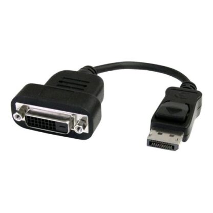 STARTECH CAVO ADATTATORE DA SYSPLAYPORT MASCHIO A DVI-D FEMMINA 20cm NERO