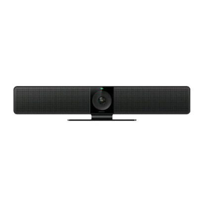 NEXVOO NEXBAR N110 WEBCAM PER VIDEOCONFERENZ ULTRAHD ULTRAWIDE 4K ZOOM DIGITALE 5X 6 MICROFONI BLACK