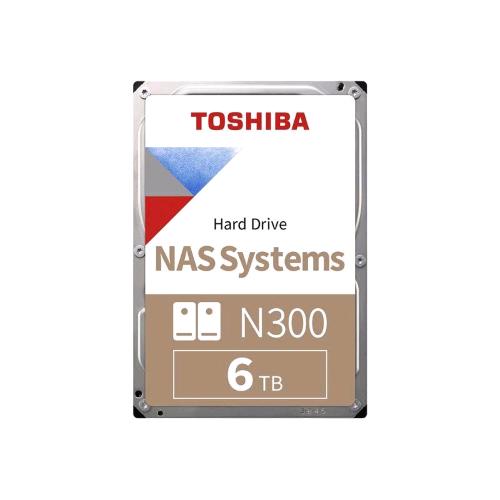 TOSHIBA N300 NAS HDD 6.000GB SATA III 3.5" 7200rpm BUFFER 256MB
