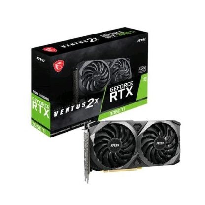MSI SCHEDA GRAFICA RTX 3060 Ti VENTUS 2X 8G OCV1 LHR 256 BIT PCI EXPRES 4.0 DIRECT X 12.0 3xDISPLAYPORT HDMI DUAL FAN