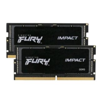 KINGSTON FURY IMPACT KIT MEMORIA RAM 2x8GB TOT 16GB 4.800MHz TIPOLOGIA SO-DIMM TECNOLOGIA DDR5
