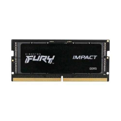 KINGSTON FURY IMPACT MEMORIA RAM 32GB 4.800MHz TIPOLOGIA SO-DIMM TECNOLOGIA DDR5