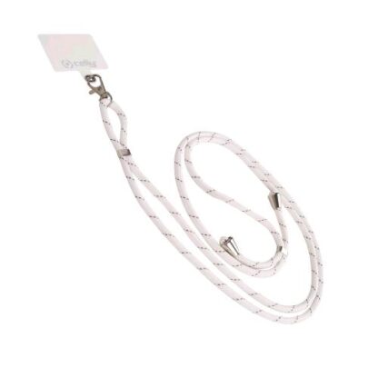 CELLY LACET LACCIO DA COLLO PER SMARTPHONE BIANCO