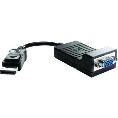 HP CAVO VIDEO ADATTATORE DA DISPLAYPORT MASCHIO A VGA FEMMONA 15 PIN HD-15 20.32cm NERO