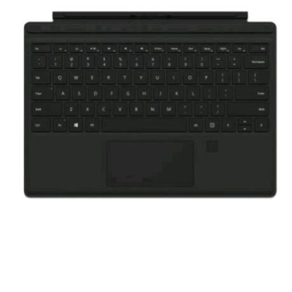 MICROSOFT SURFACE PRO SIGNATURE TYPE COVER FINGERPRINT TASTIERA CON TOUCHPAD ACCELEROMETRO PORTA SURFACE SLIM PEN 2 BLACK