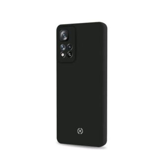 CELLY REDMI NOTE 11/NOTE 11S CROMO COVER IN SILICONE FINITURA SOFT TOUCH BLACK