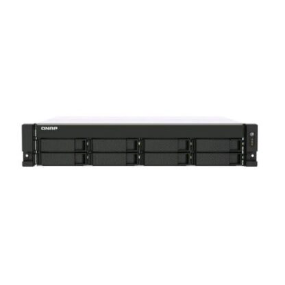 QNAP TS-873AEU-4G NAS CHASSIS RACK 2U AMD RYZEN EMBEDDED V1500B 2.2GHz RAM 4GB-8 BAY HDD/SSD 2.5"/3.5"-S.O. QNAP QTS BLACK