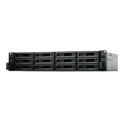 SYNOLOGY RS3621RPXS NAS CHASSIS RACK 2U XEON D-1531 2.2GHz RAM 8GB-12 BAY HDD/SSD 2.5"/3.5" BLACK