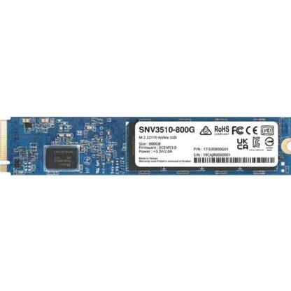 SYNOLOGY SNV3510-800G SSD INTERNO 800GB INTERFACCIA M.2 PCI EXPRESS 3.0 x4