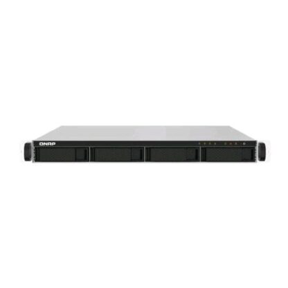 QNAP TS-432PXU-RP NAS CHASSIS RACK 1U ANNAPURNA LABS ALPINE AL-234 1.7GHz RAM 2GB-4 BAY HDD/SSD 2.5"/3.5"-2 SLOT SFP+-2xRJ-45 BLACK