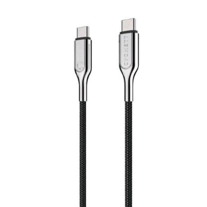 CYGNETT ARMOURED CAVO USB-C A USB-C 3MT BLACK ARGENTO