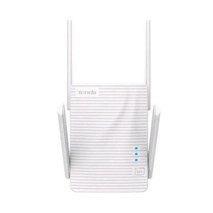 TENDA 21 RANGE EXTENDER WI-FI AC2100 DUAL BAND ULTRAVELOCE TECNOLOGIA 4X4 MU-MIMO 1xLAN GIGABIT WPS 4 ANTENNE BIANCO