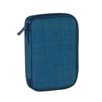 RIVACASE 5631BLU ORGANIZER DA VIAGGIO DUE TASCHE A RETE CON CERNIERA BLUE