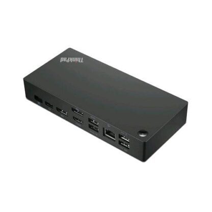 LENOVO 40AY0090EU THINKPAD UNIVERSAL USB-C 3.1 GEN 1 DOCKING STATION 2 x USB 2.0 1 x USB-C 3.2 3x USB-A 3.2 1 x HDMI 2x DISPLAYPORT LAN GIGABIT 90W