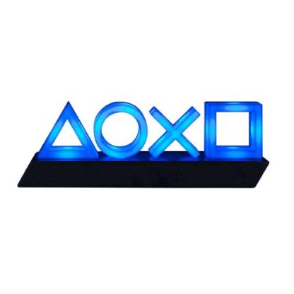 PALADONE LAMPADA DA SCRIVANIA LED PLAYSTATION ICONS PS5 BIANCO NERO BLU