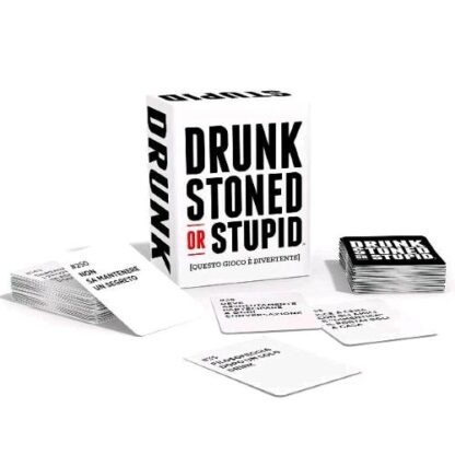 ASMODEE DRUNK STONED OR STUPID GIOCO DI CARTE VIETATO AI MINORI DI ANNI 18