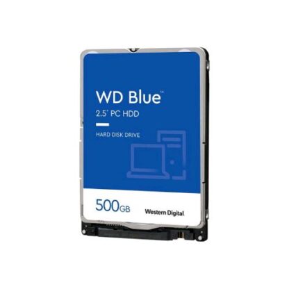 WESTERN DIGITAL BLUE HDD 500GB SATA III 2.5" 5400rpm BUFFER 128MB