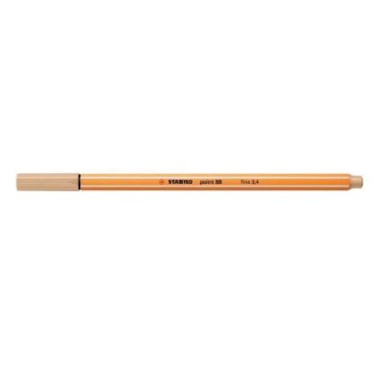 STABILO POINT 88 PENNA PUNTA IN FIBRA 0.40 mm BEIGE CONF 10 Pz.