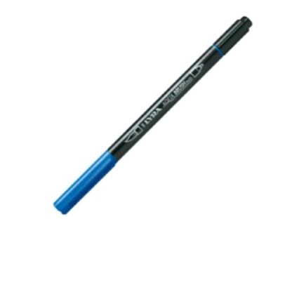 LYRA AQUA BRUSH DUO PENNARELLO DOPPIA PUNTA BLU COBALTO CHIARO CONF 10 Pz.
