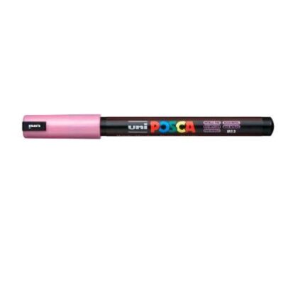 OSAMA POSCAPEN MARCATORE PUNTA AD AGO 0.7 mm ROSA METALLIZZATO CONF 6 Pz.