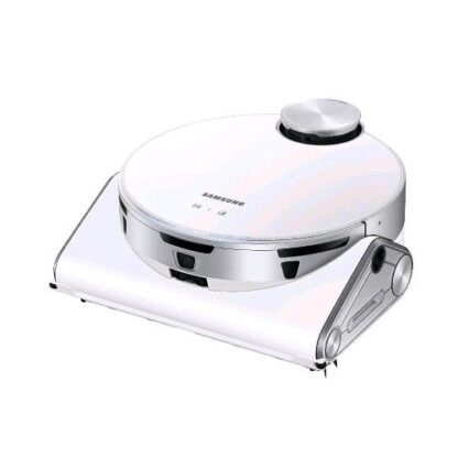 SAMSUNG JET BOT AI+ ASPIRAPLOVERE ROBOT 170W 0.2L + VAC CLEANER SENZA SACCHETTO ARGENTO BIANCO