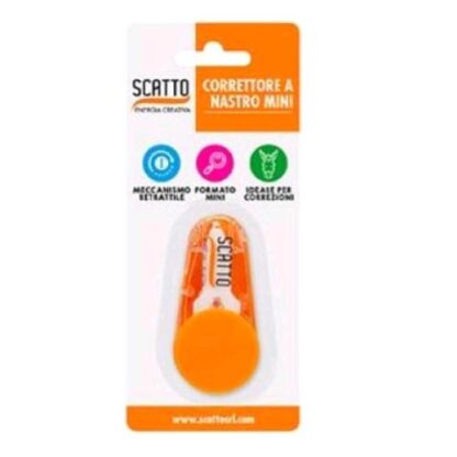 SCATTO CORRETTORE A NASTRO MINI 5 mm X 5MT