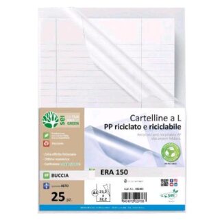 SEI ROTA ERA 150 BUSTA A L 232X322 mm TRASPARENTE CONF 25 Pz.
