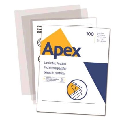 FELLOWES APEX POUCHES LUDIDE A4 80MY TRASPARENTE CONF 100 Pz.