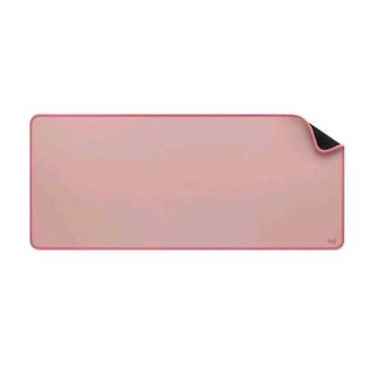 LOGITECH DESK MAT STUDIO SERIES TAPPETINO PER MOUSE CON BASE IN GOMMA RESISTENTE AGLI SCHIZZI BORDI CUCITI ROSA