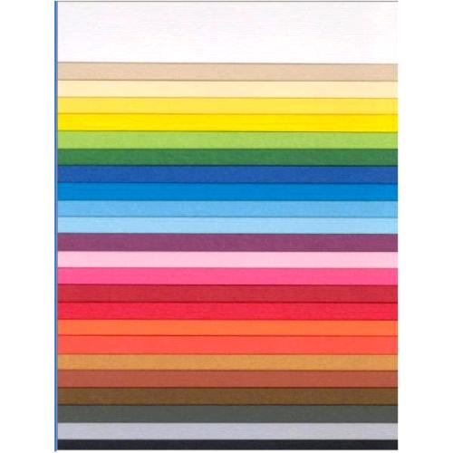 FABRIANO COLORE CARTONCINO 220 GR 50X70 CM VERDE PISELLO CONF 20 Pz.