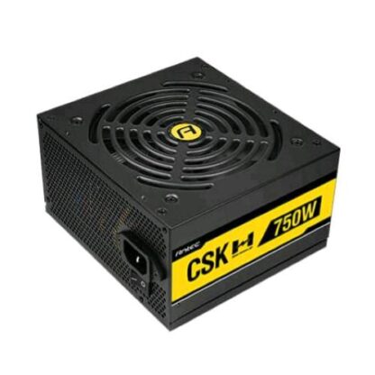 ANTEC CSK-750H-EC ALIMENTATORE SEMI MODULAR 750W 80 PLUSE BRONZE VENTOLA SILENZIOSA DA 120 MM NERO GIALLO