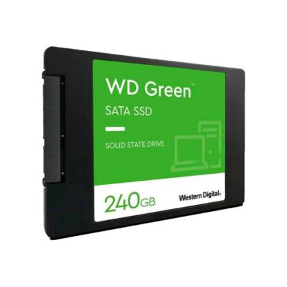 WESTERN DIGITAL GREEN SSD 240GB INTERFACCIA SATA III FORMATO 2.5"