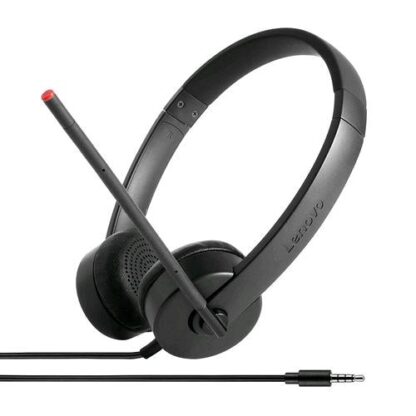 LENOVO ESSENTIAL STEREO ANALOG HEADSET CUFFIA STEREO CON MICROFONO 1 x JACK 3.5mm