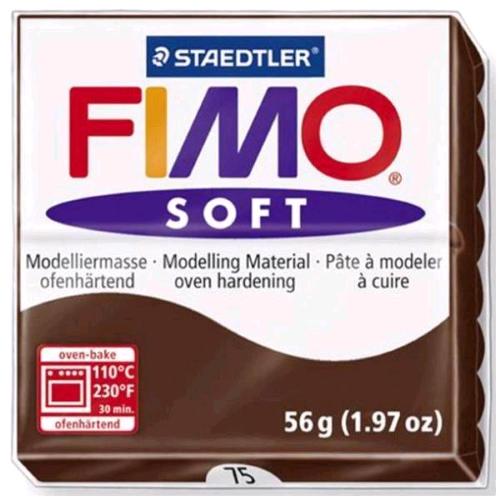 STAEDTLER FIMO SOFT PASTA DA MODELLARE PANETTO DA 57 GR CIOCCOLATO