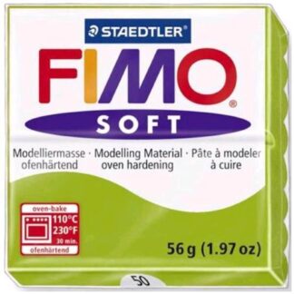 STAEDTLER FIMO SOFT PASTA DA MODELLARE PANETTO DA 57 GR VERDE MELA