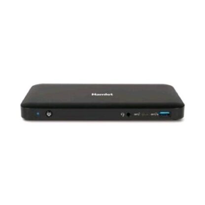 HAMLET HDOCKS600C DOCKING STATION POWER DELIVERY 85W TRIPLE DISPLAY HDMI + 2XDP 4XUSB 3.1 GEN 2 USB TYPE-C LAN AUDIO