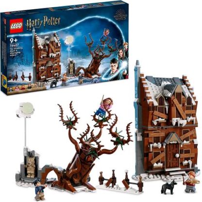 LEGO HARRY POTTER LA STAMBERGA STRILLANTE E IL PLATANO PICCHIATORE CON 6 MINIFIGURE
