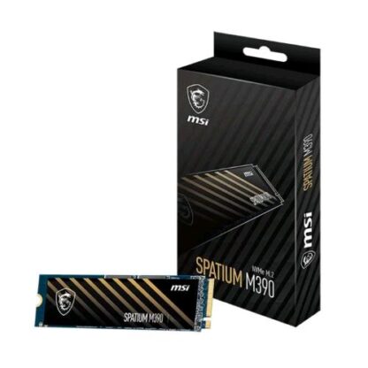 MSI SPATIUM M390 SSD 500GB NM.2 2280 NVMe PCI EXPRESS 3D NAND LETTURA 3300MB/s SCRITTURA 2300MB/s