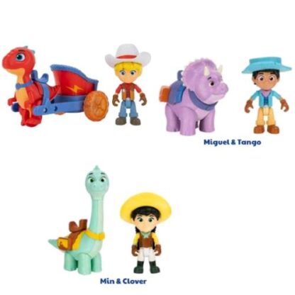 GIOCHI PREZIOSI DINO RANCH COPPIA PERSONAGGI ASSORTITI