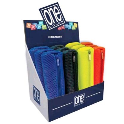 BLASETTI MAGICNET ESPOSITORE TOMBOLINO IN POLIESTERE CON ZIP COLORI ASSORTITI CONF 12 Pz.