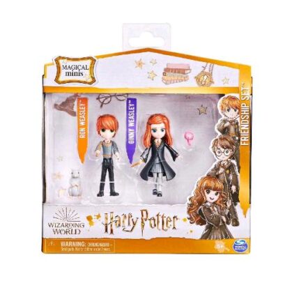 SPIN MASTER HARRY POTTER SET AMICIZIA RON E GINNY CON MASCOTTE