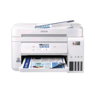 EPSON ECOTANK ET 4856 STAMPANTE INKJET MULTIFUNZIONE 4 IN 1 FOTOCOPIATRICE SCANNER STAMPANTE FAX A4 ADF DUPLEX WIFI ETHERNET DISPLAY USB