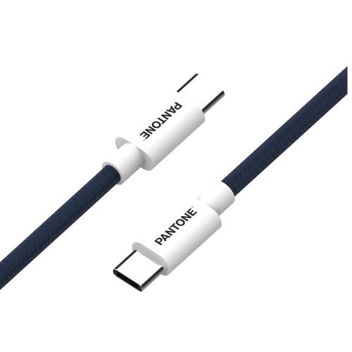 PANTONE CAVO DA USB-C A LIGHTNING 60W 1.5 MT NAVY BLUE