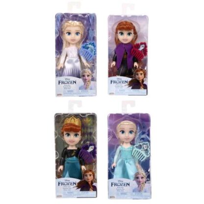 JAKKS FROZEN 2 BAMBOLA 15CM CON PETTINE SOGGETTO CASUALE