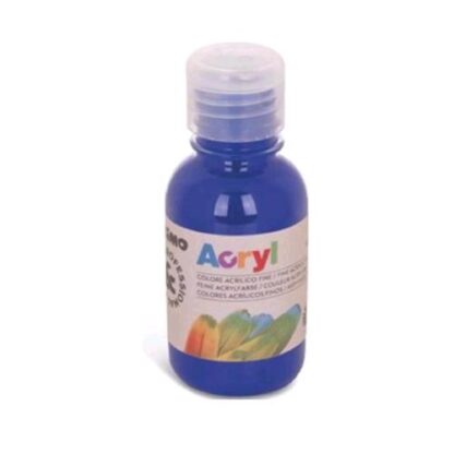 PRIMO COLORE ACRILICO FLACONE DA 125ML BLU OLTREMARE