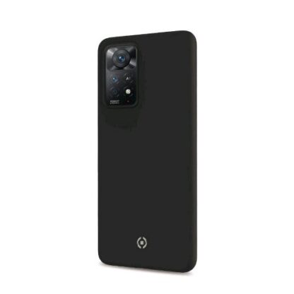 CELLY CROMO XIAOMI REDMI NOTE 11 PRO 4G/11 PRO 5G COVER IN TPU CON RIVESTIMENTO IN SILICONE SOFT TOUCH BLACK